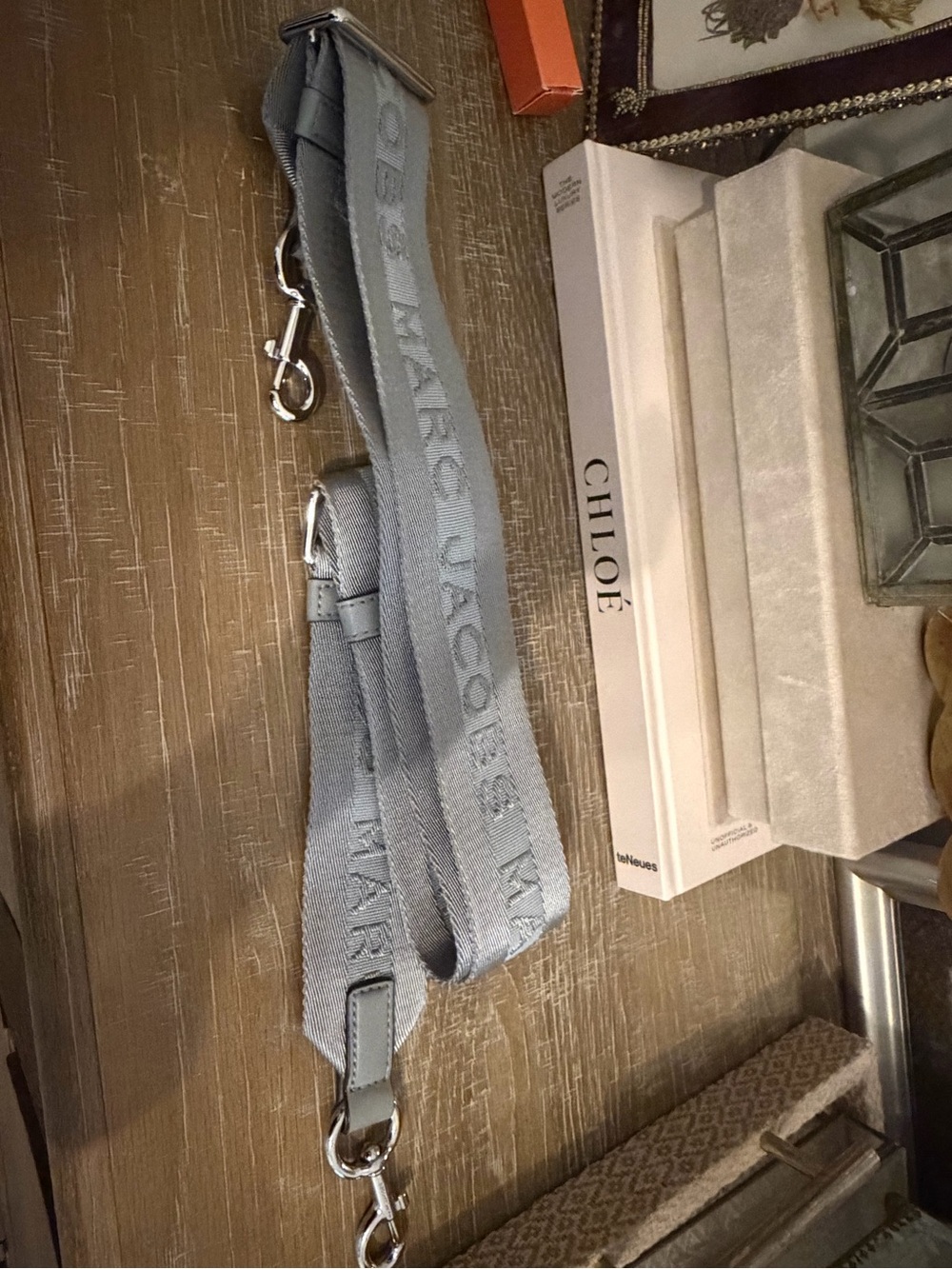 Marc Jacobs Gray Woven Detachable Messenger Strap - Picture 2 of 8